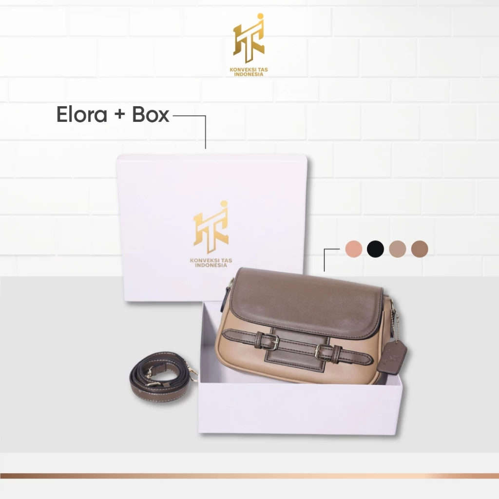 KTI Elora Aksen Buckle PU Free Box - KTI Mall Official Store