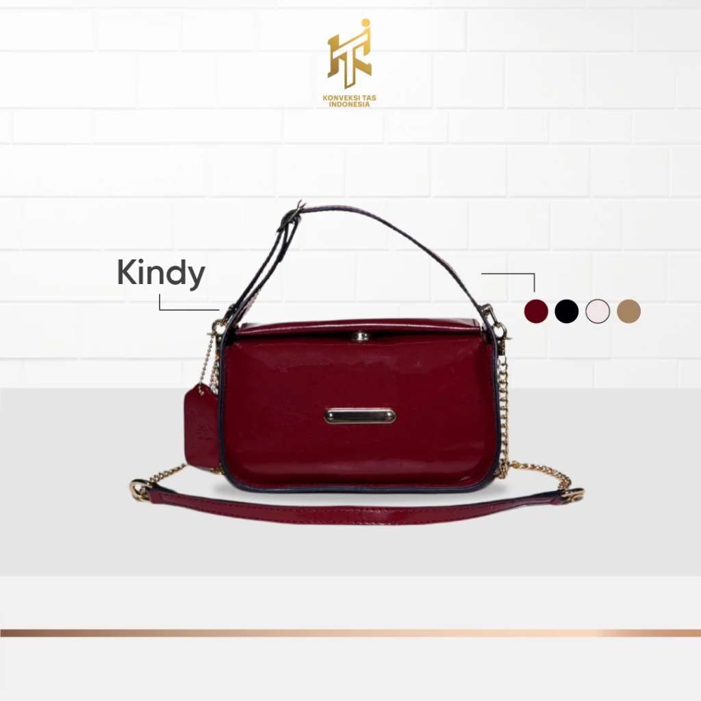KTI Dompet Kindy Rantai Gold - KTI Mall Official Store
